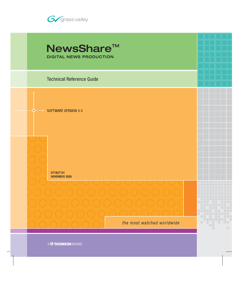 Grass Valley NewsShare v.5.5 User Manual | 114 pages