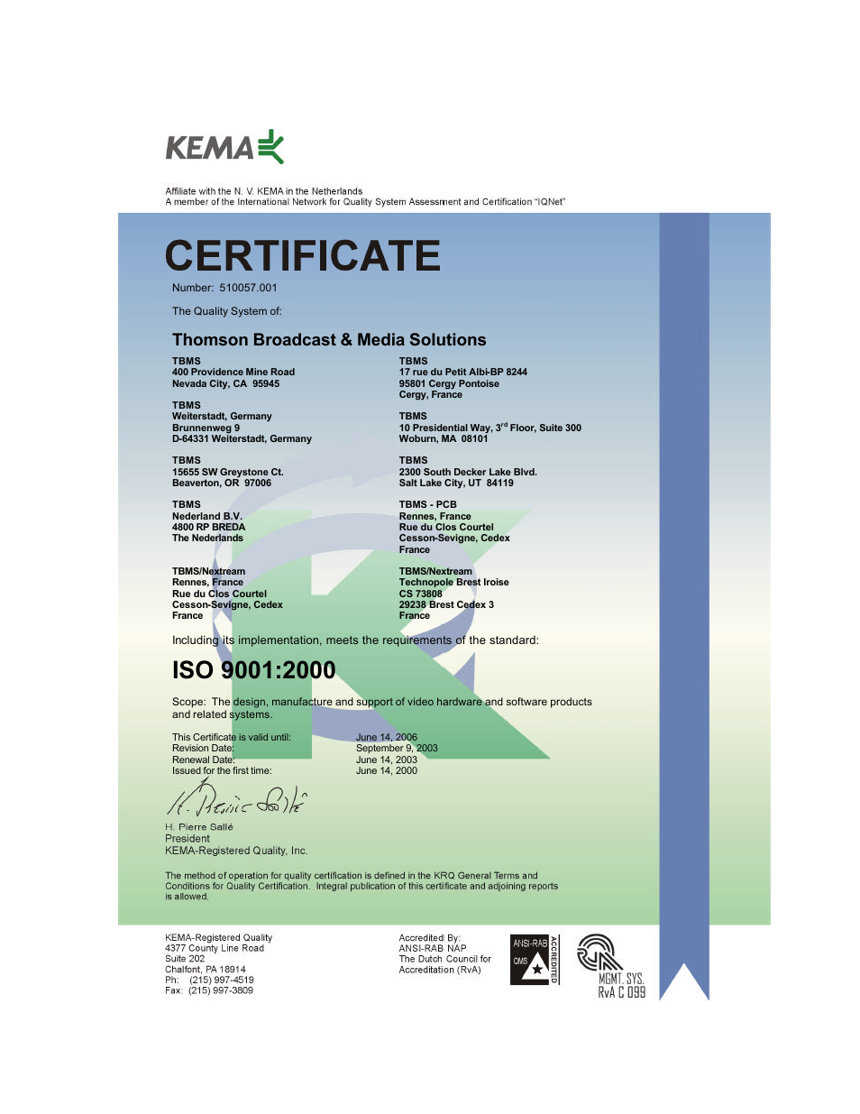 Thomson broadcast & media solutions | Grass Valley NewsShare v.5.5 User Manual | Page 2 / 114