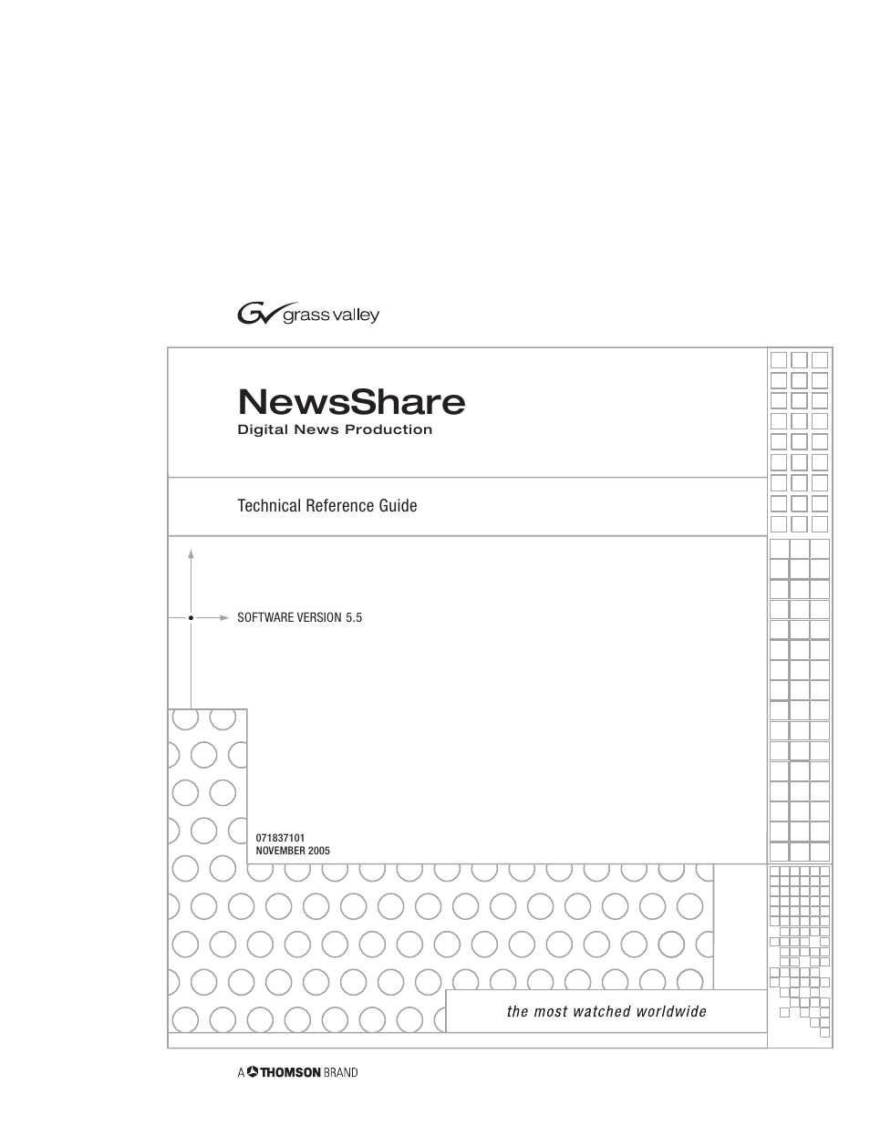 Newsshare | Grass Valley NewsShare v.5.5 User Manual | Page 3 / 114