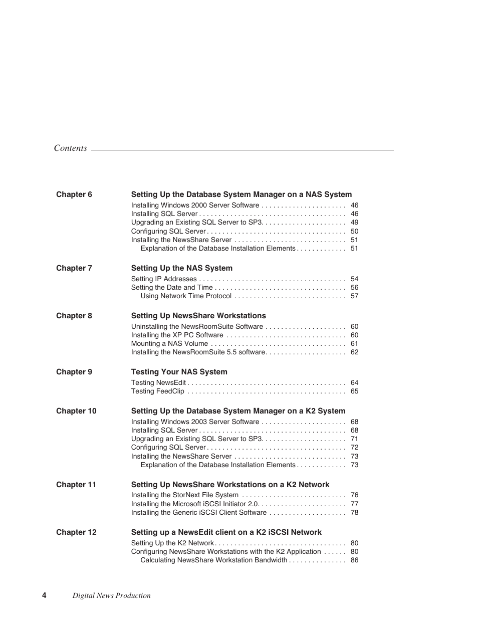 Grass Valley NewsShare v.5.5 User Manual | Page 6 / 114