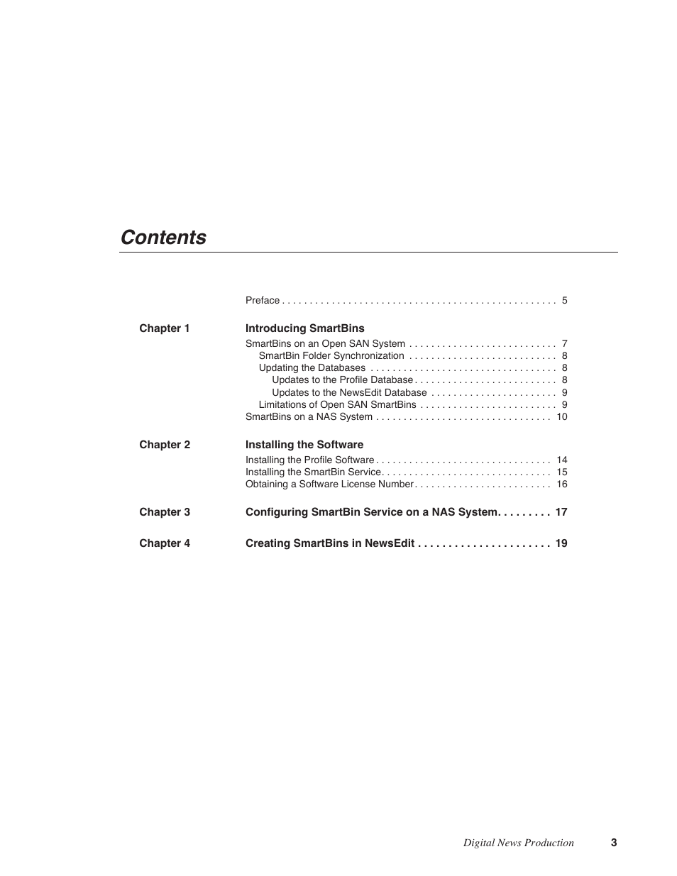 Grass Valley SmartBins v.5.0 User Manual | Page 5 / 22