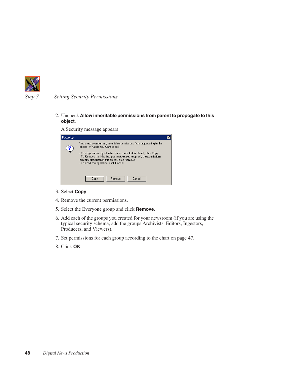 Grass Valley Open SAN Security v.5.1 User Manual | Page 50 / 56