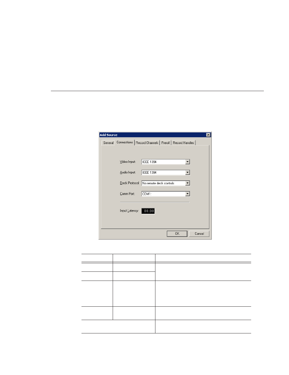 Setting connections | Grass Valley NewsEdit LT v.4.1 User Manual | Page 37 / 186