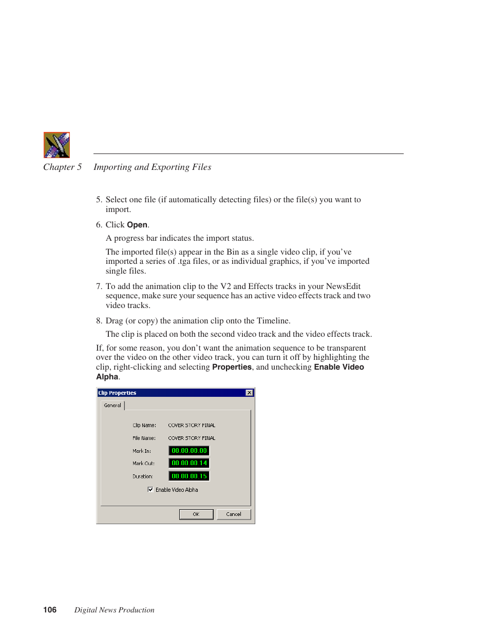 Grass Valley NewsEdit XT v.5.5 User Manual | Page 108 / 354