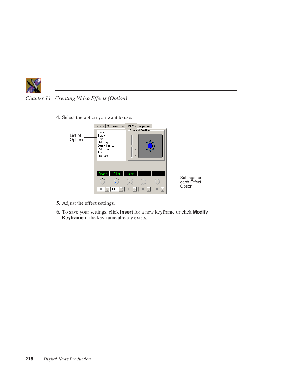 Grass Valley NewsEdit XT v.5.5 User Manual | Page 220 / 354