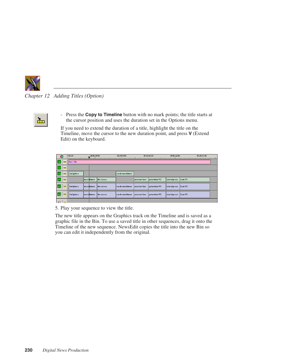 Grass Valley NewsEdit XT v.5.5 User Manual | Page 232 / 354