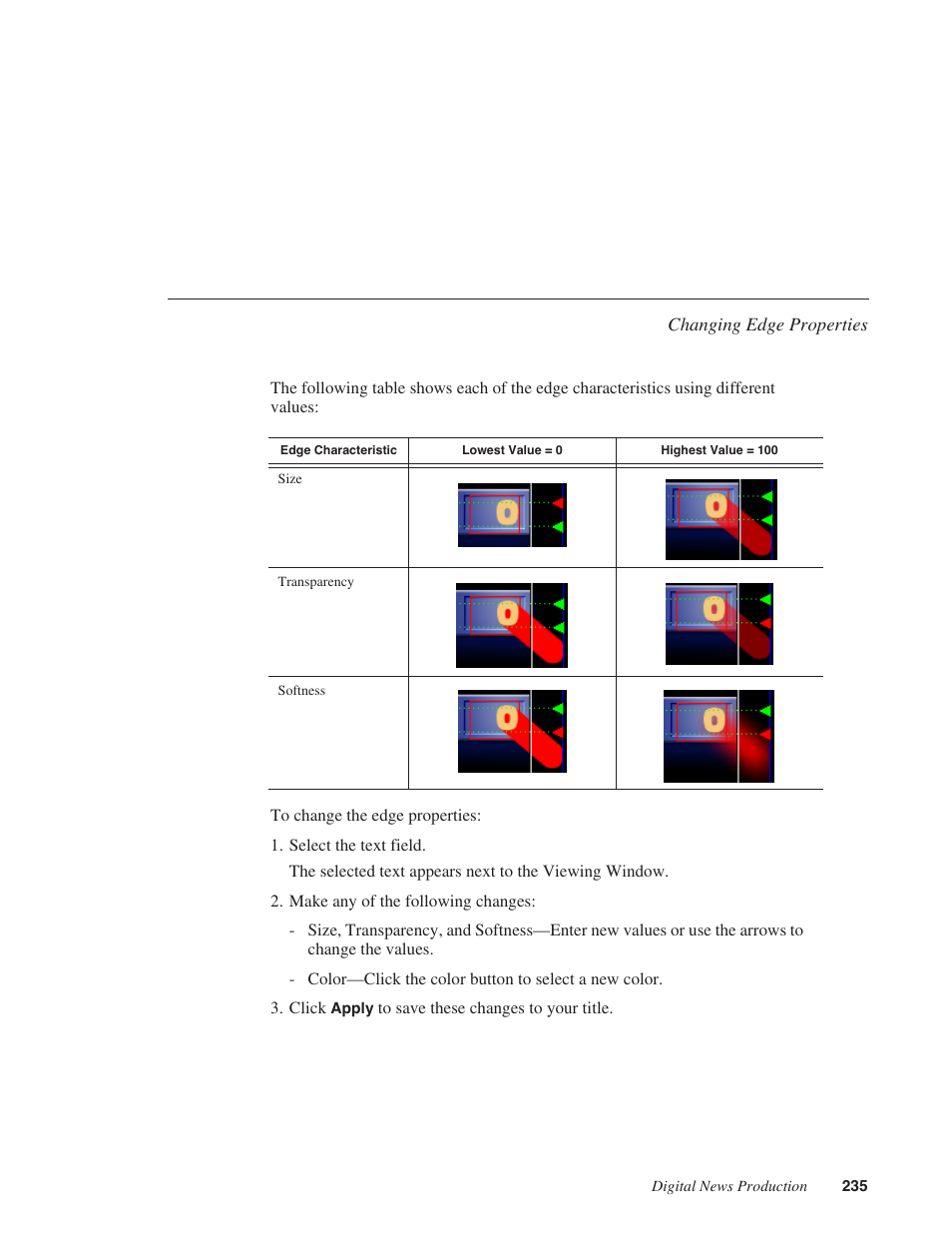 Grass Valley NewsEdit XT v.5.5 User Manual | Page 237 / 354