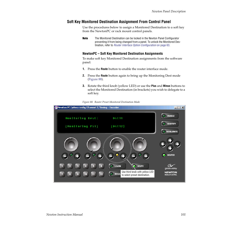 Grass Valley Newton Modular Control System v.2.0 User Manual | Page 101 / 118