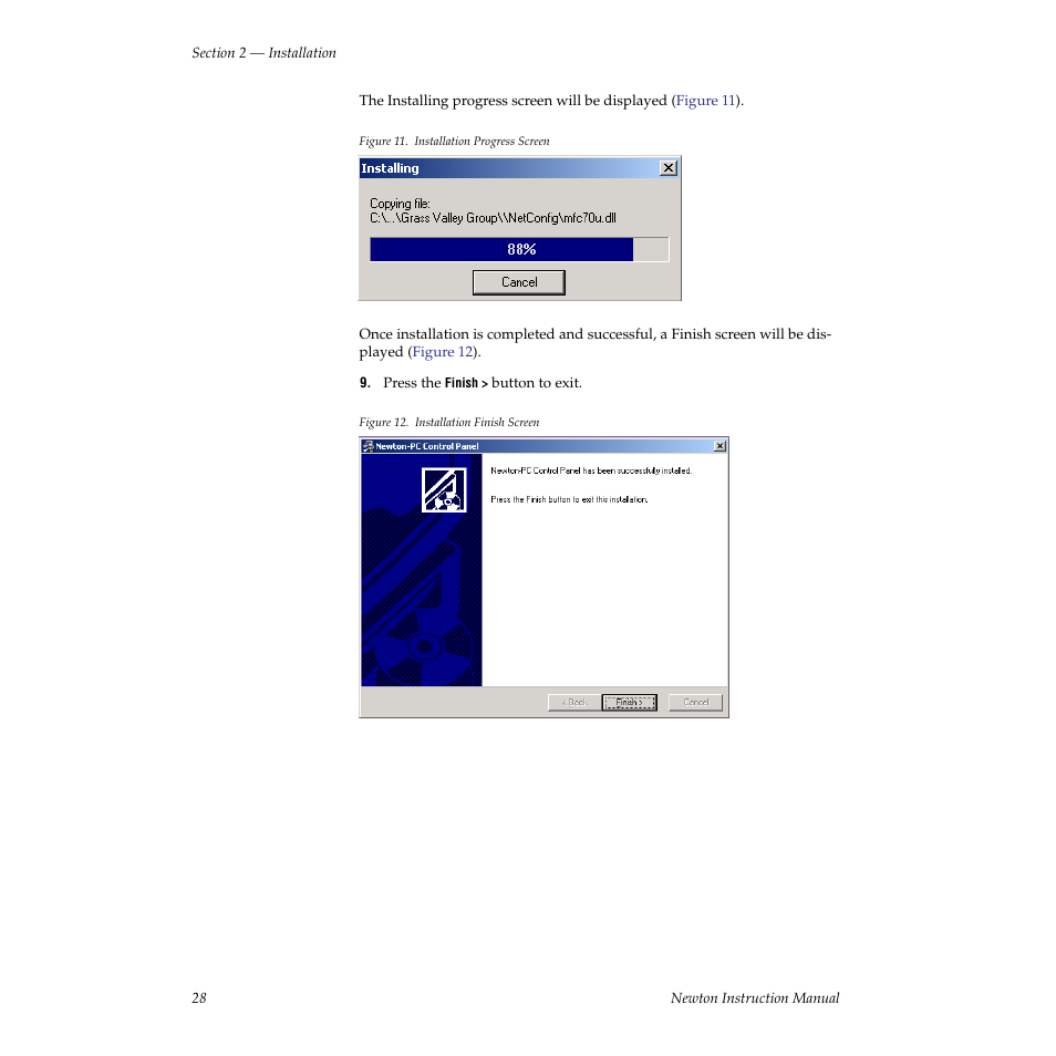 Grass Valley Newton Modular Control System v.2.0 User Manual | Page 28 / 118
