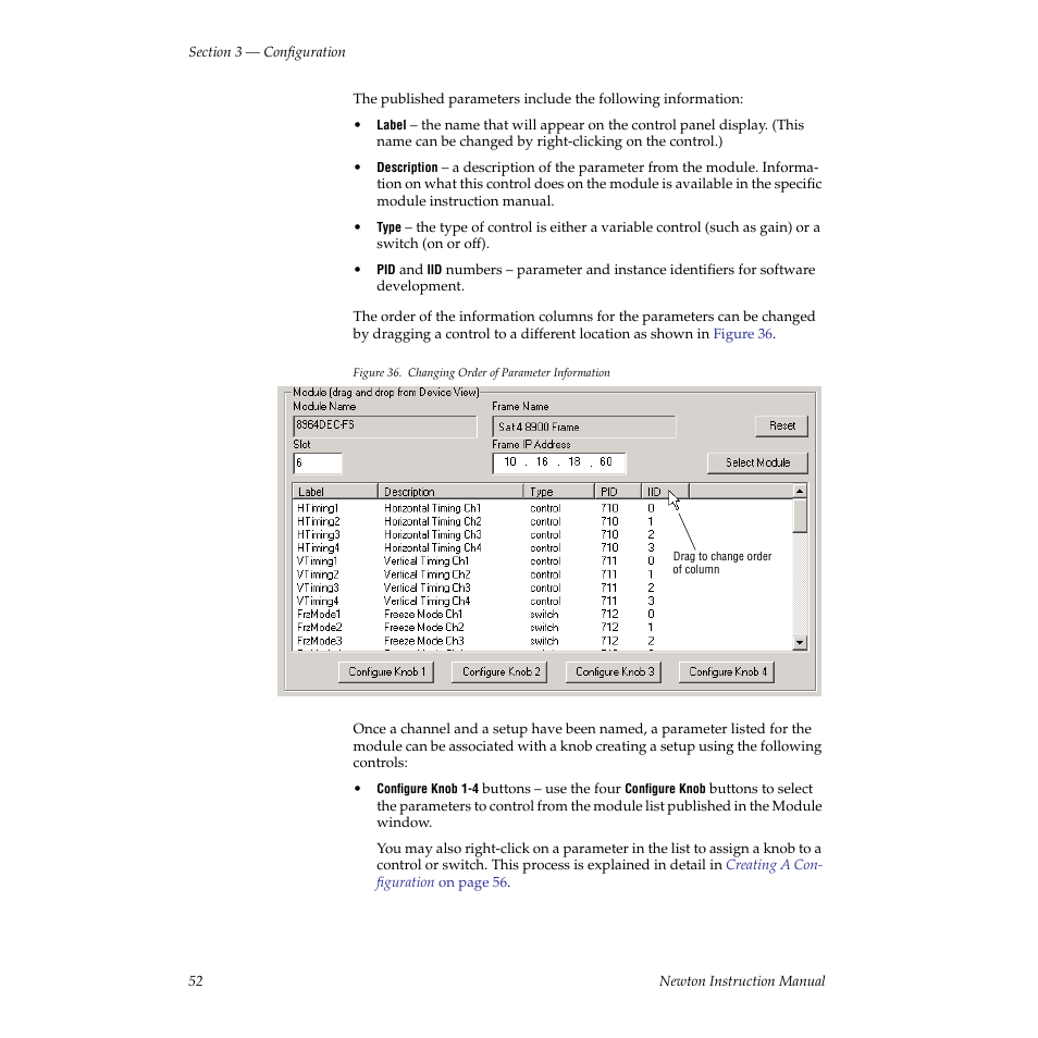 Grass Valley Newton Modular Control System v.2.0 User Manual | Page 52 / 118
