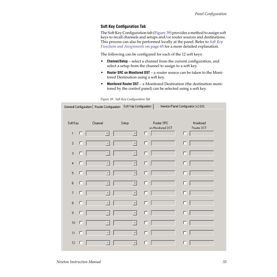 Grass Valley Newton Modular Control System v.2.0 User Manual | Page 55 / 118