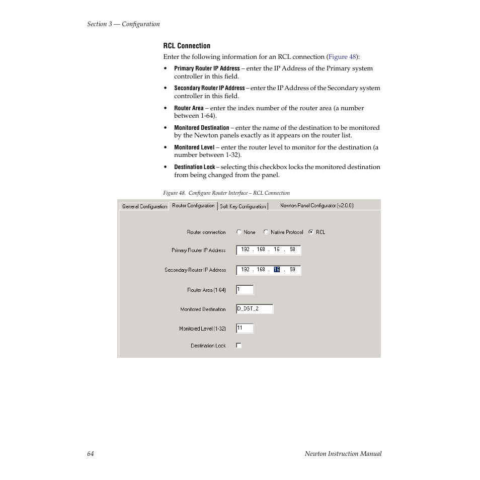 Grass Valley Newton Modular Control System v.2.0 User Manual | Page 64 / 118