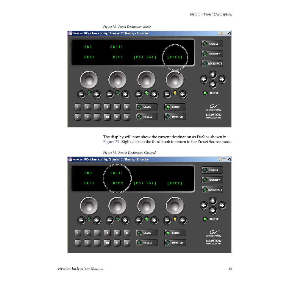 Grass Valley Newton Modular Control System v.2.0 User Manual | Page 89 / 118