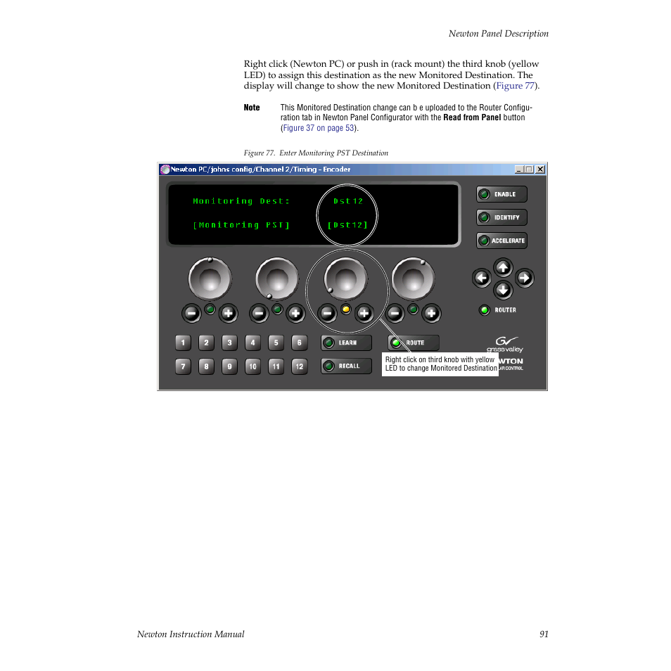 Grass Valley Newton Modular Control System v.2.0 User Manual | Page 91 / 118