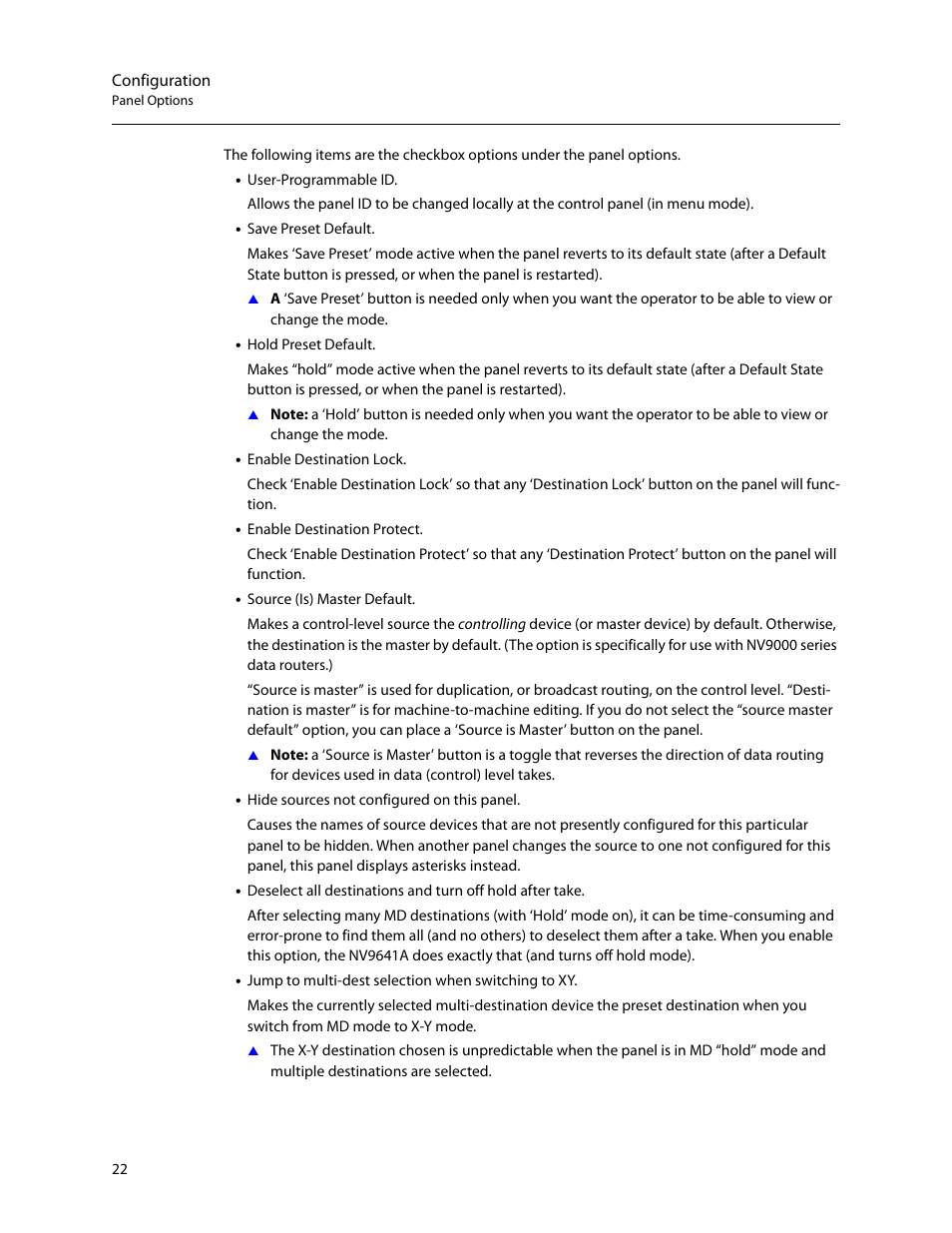 Grass Valley NV9641A v.1.0 User Manual | Page 32 / 110