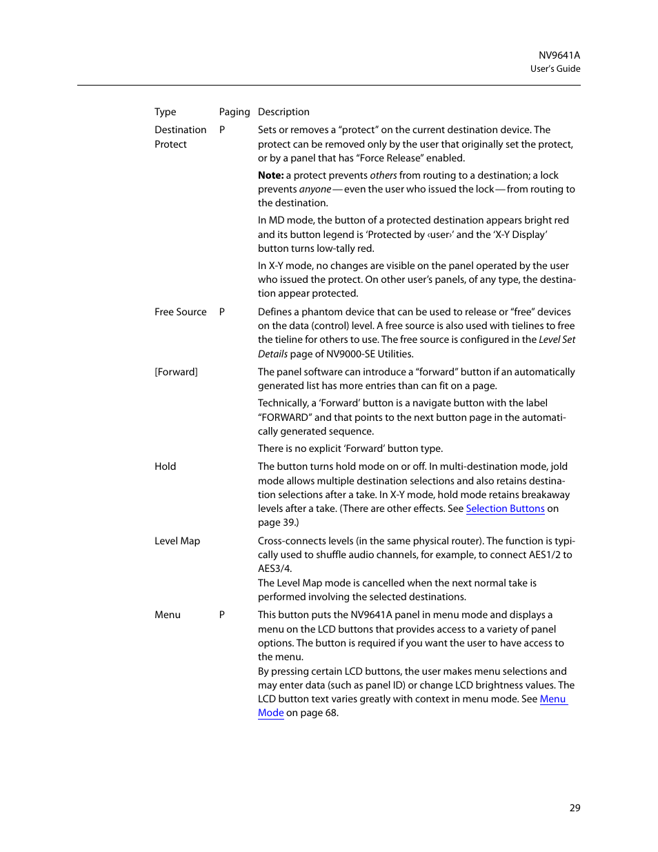 Grass Valley NV9641A v.1.0 User Manual | Page 39 / 110