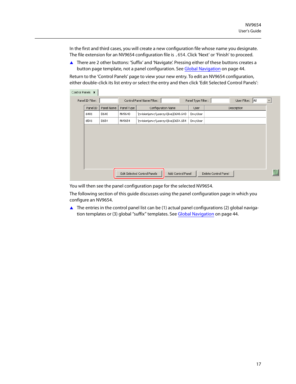 Grass Valley NV9654 v.1.1 User Manual | Page 27 / 118