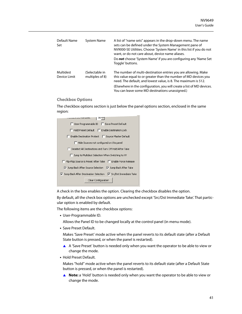 Grass Valley NV9649 v.1.1 User Manual | Page 53 / 166