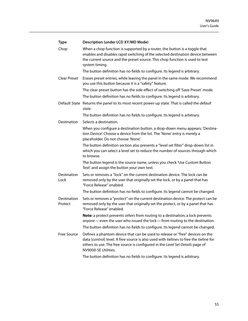 Grass Valley NV9649 v.1.1 User Manual | Page 67 / 166