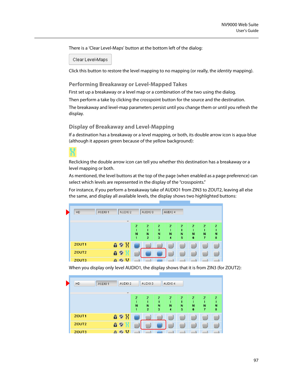 Grass Valley NV9000 Web Suite v.1.2 User Manual | Page 107 / 118