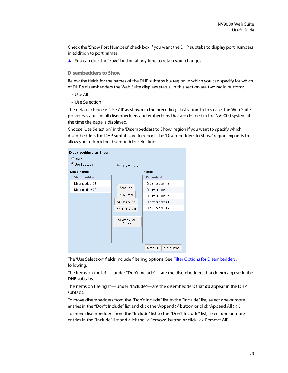 Grass Valley NV9000 Web Suite v.1.2 User Manual | Page 39 / 118