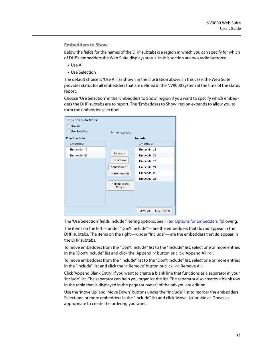 Grass Valley NV9000 Web Suite v.1.2 User Manual | Page 41 / 118