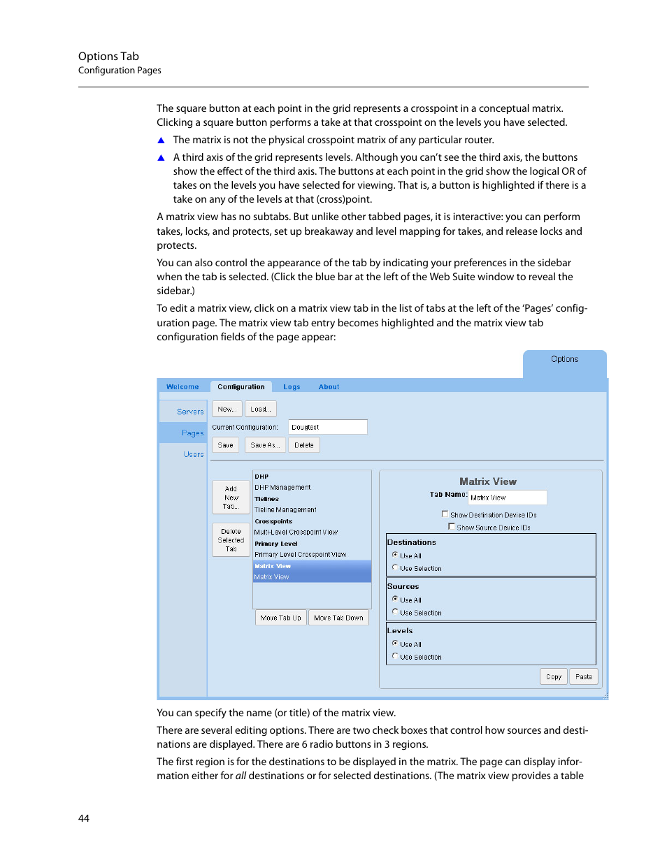 Grass Valley NV9000 Web Suite v.1.2 User Manual | Page 54 / 118