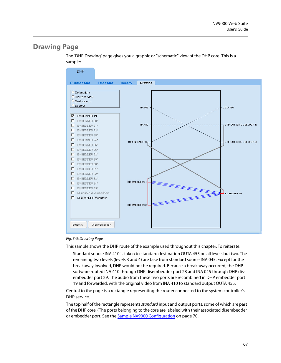 Drawing page | Grass Valley NV9000 Web Suite v.1.2 User Manual | Page 77 / 118