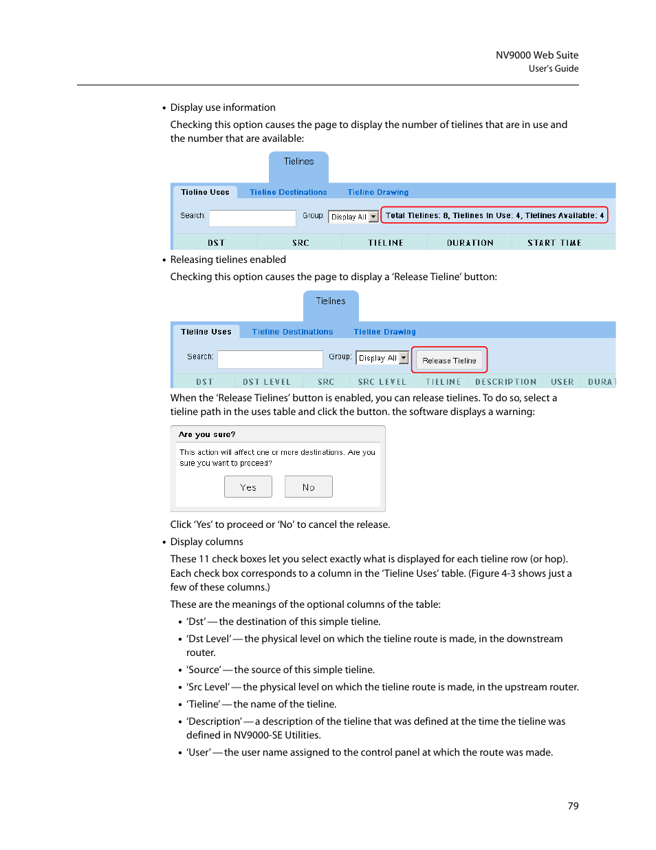 Grass Valley NV9000 Web Suite v.1.2 User Manual | Page 89 / 118