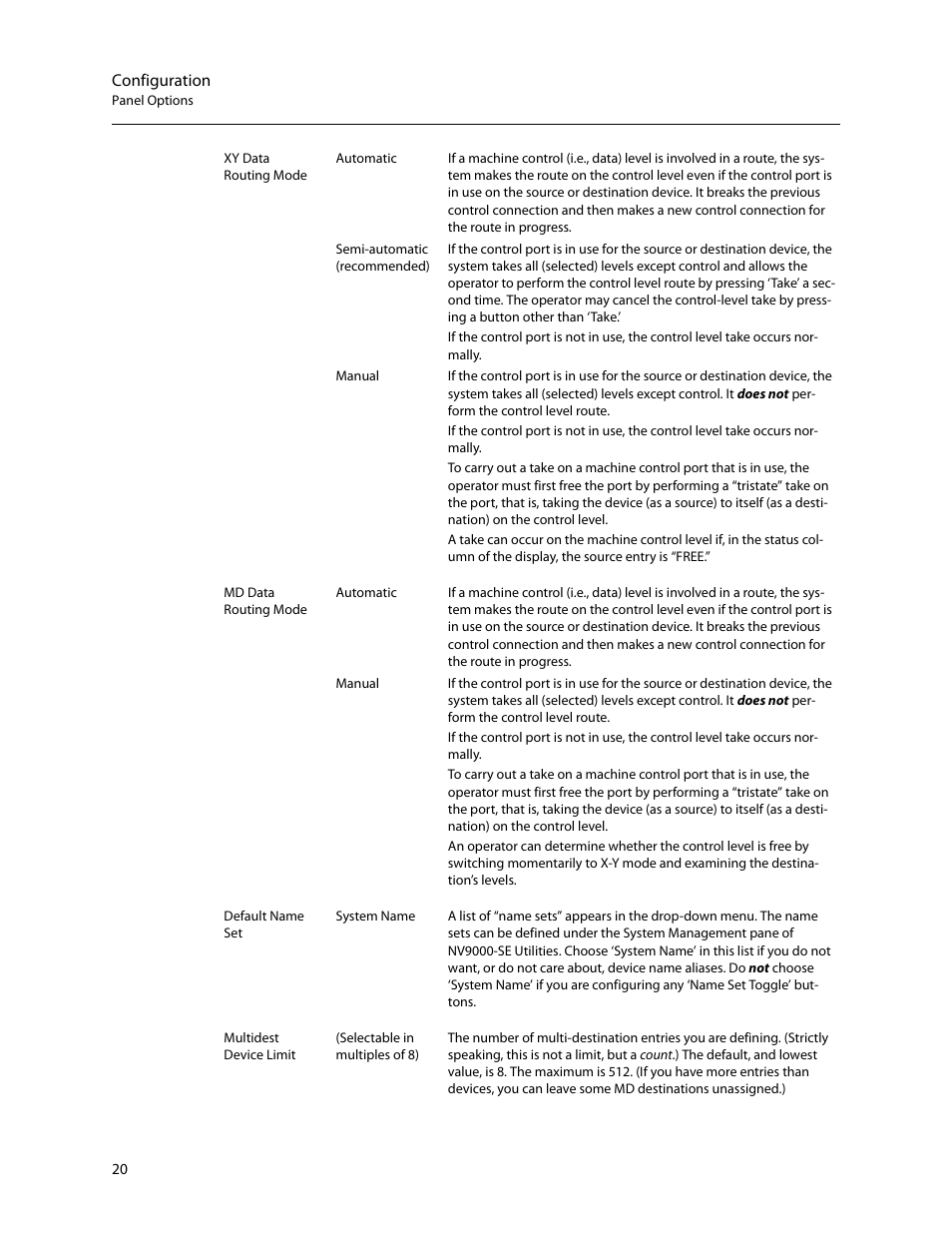 Grass Valley NV9642 v.1.2 User Manual | Page 30 / 106