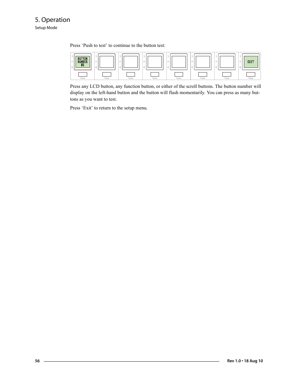 Operation | Grass Valley NV9608 v.1.0 User Manual | Page 66 / 84