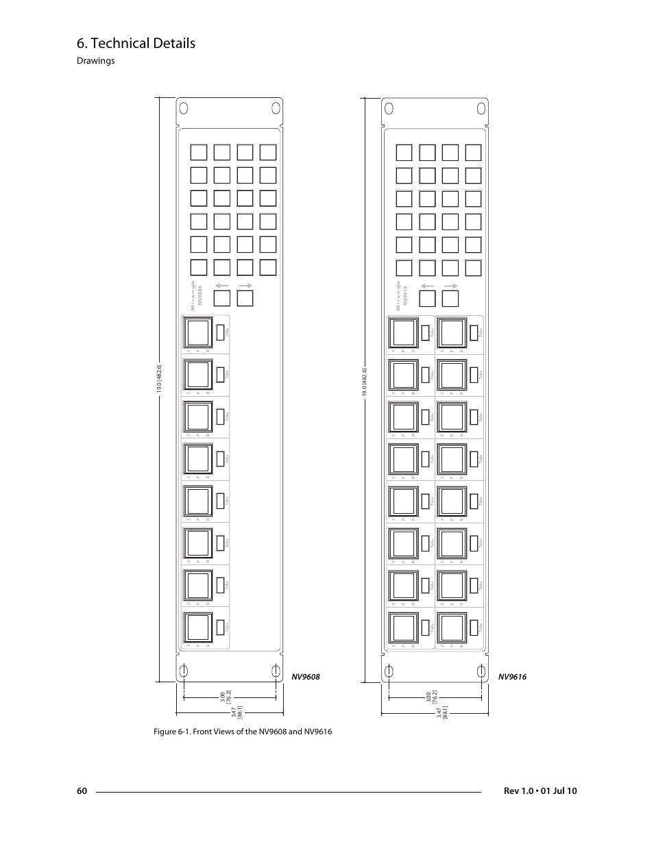 Technical details | Grass Valley NV9608 v.1.0 User Manual | Page 70 / 84