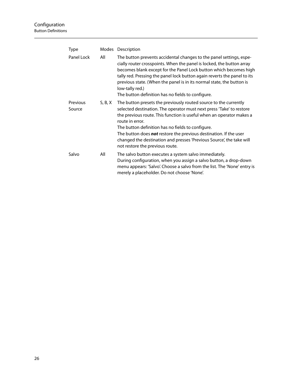 Grass Valley NV9607 v.1.1 User Manual | Page 36 / 90