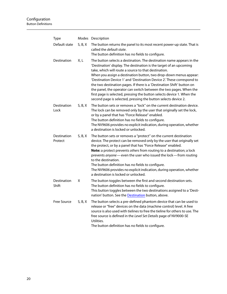 Grass Valley NV9606 v.1.1 User Manual | Page 30 / 70