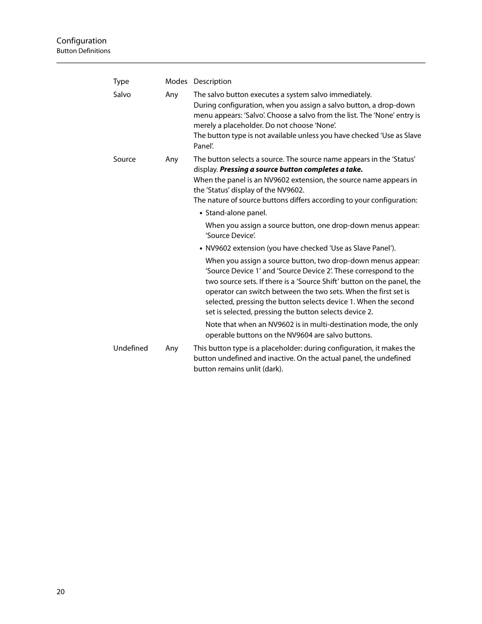 Grass Valley NV9604 v.1.1 User Manual | Page 28 / 52