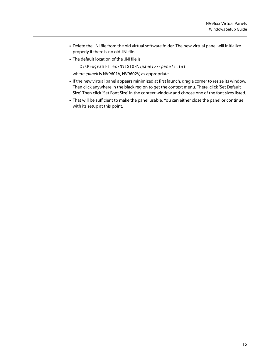 Grass Valley NV96xxV Windows v.1.7 User Manual | Page 19 / 22