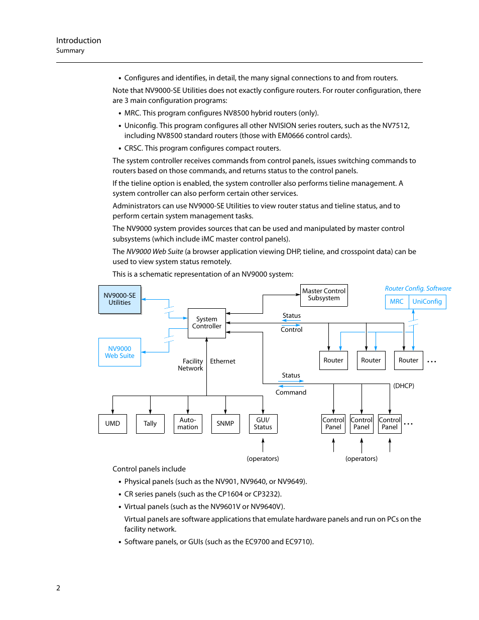 Grass Valley NV9000-SE v.5.0 User Manual | Page 20 / 540