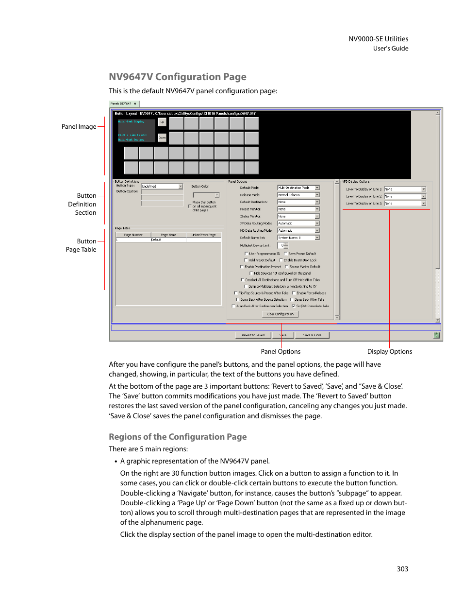 Nv9647v configuration page | Grass Valley NV9000-SE v.5.0 User Manual | Page 321 / 540