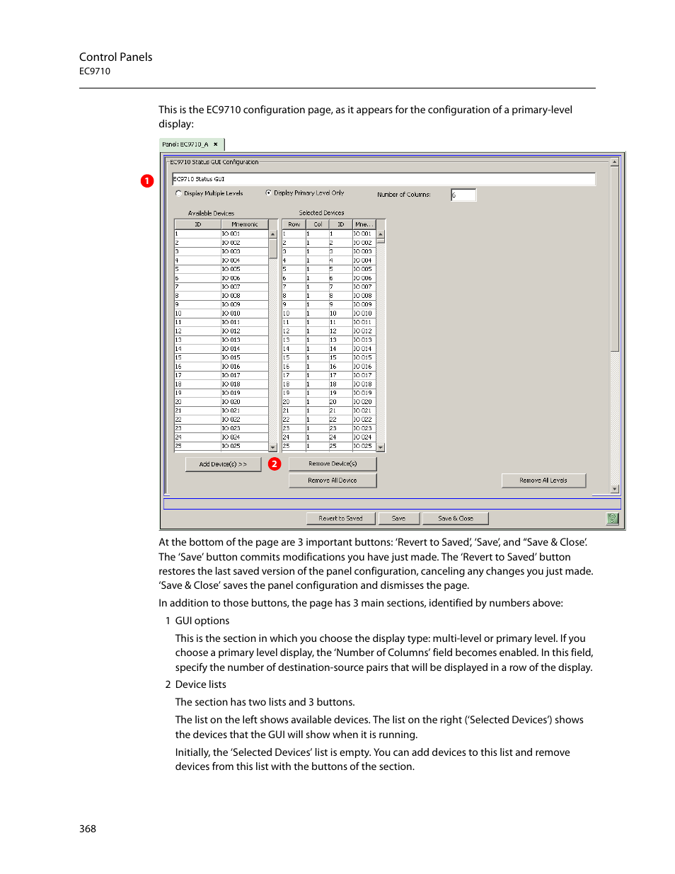 Grass Valley NV9000-SE v.5.0 User Manual | Page 386 / 540