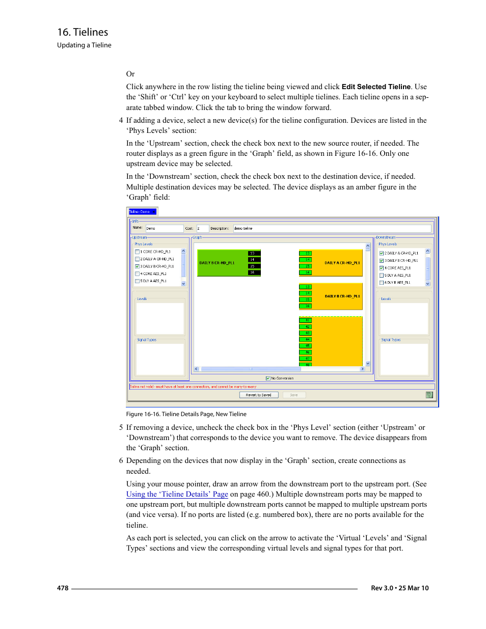 Tielines | Grass Valley NV9000-SE v.3.0 User Manual | Page 498 / 590