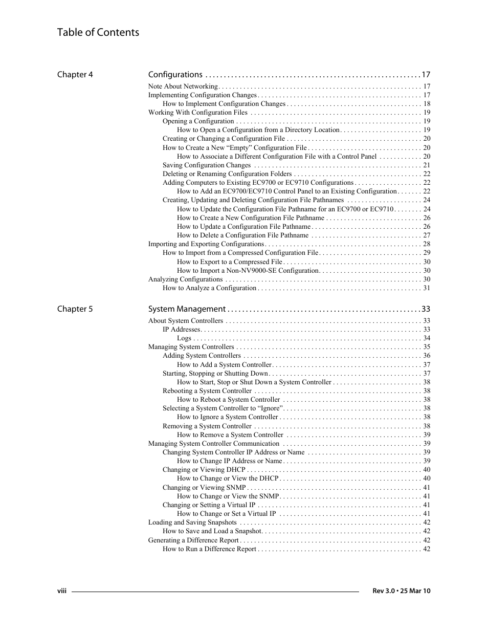 Grass Valley NV9000-SE v.3.0 User Manual | Page 8 / 590