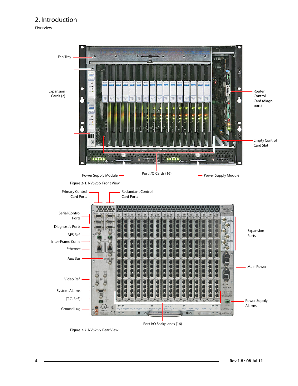 Introduction | Grass Valley NV5256 v.1.8 User Manual | Page 12 / 56