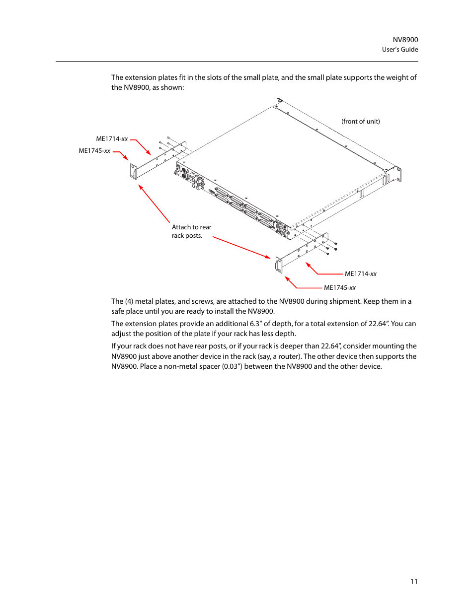 Grass Valley NV8900 Series v.1.3 User Manual | Page 19 / 44