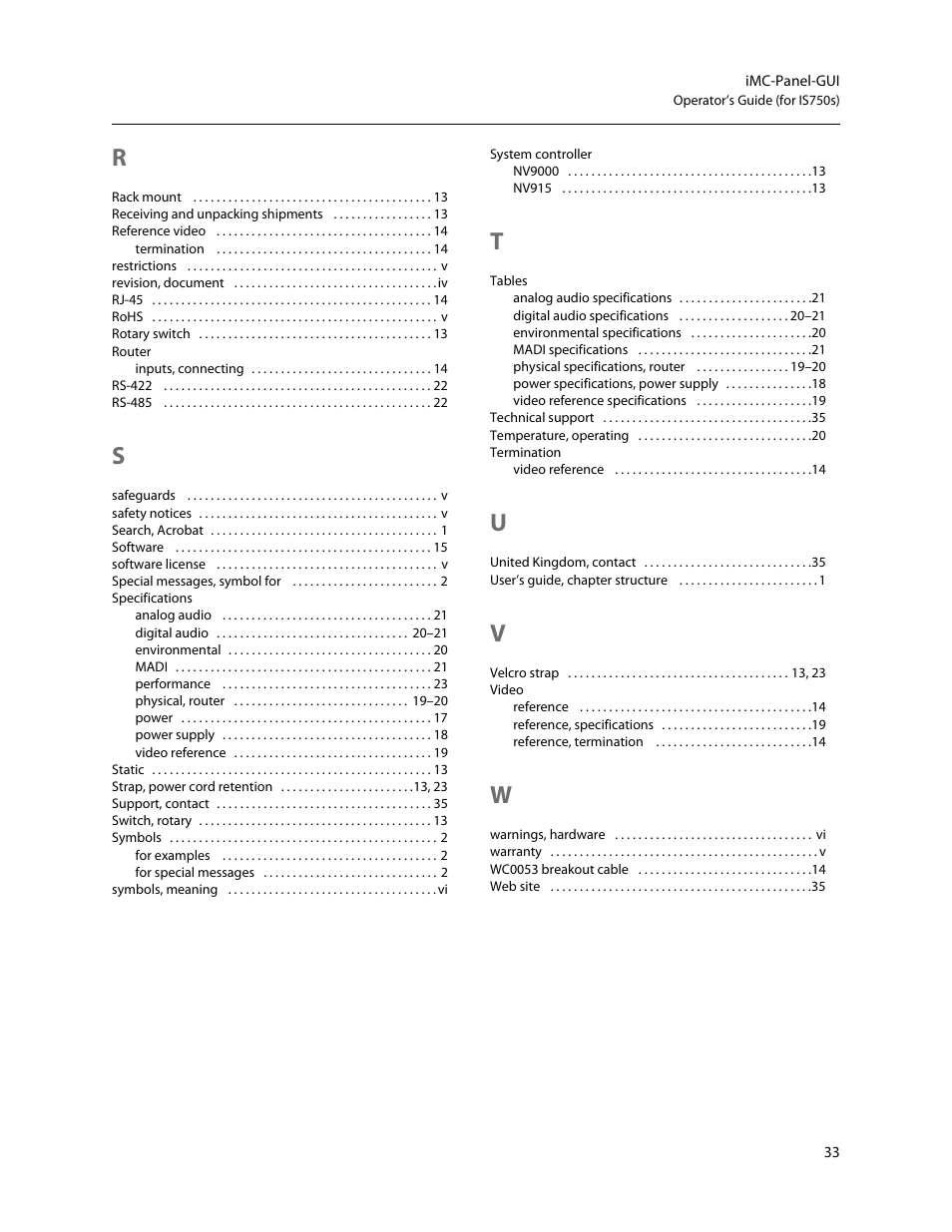 Grass Valley NV8900 Series v.1.3 User Manual | Page 41 / 44