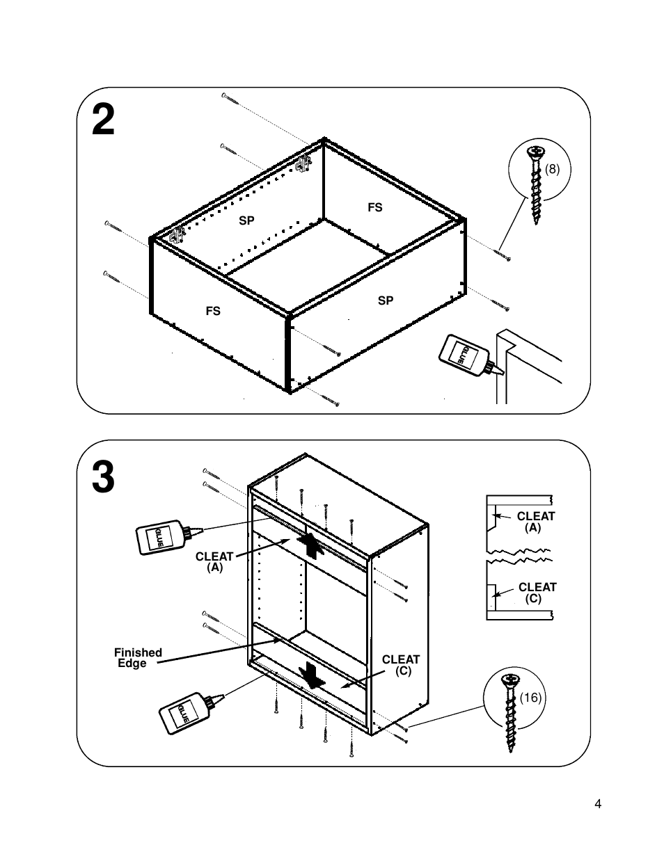 Closet Maid 12317 User Manual | Page 4 / 10