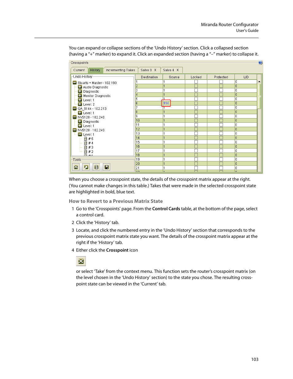 Grass Valley MRC v.1.2 User Manual | Page 113 / 186