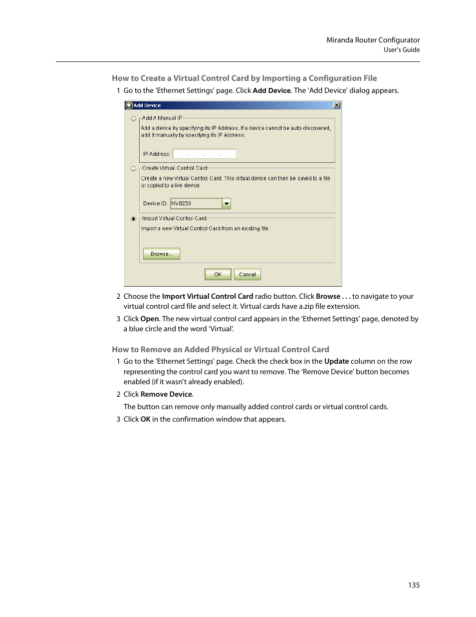 Grass Valley MRC v.1.2 User Manual | Page 145 / 186