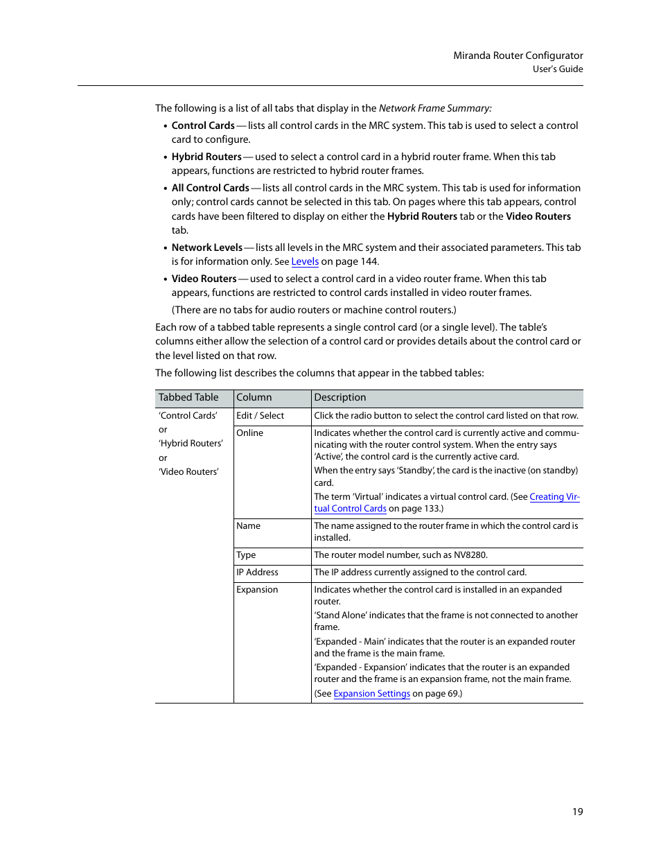 Grass Valley MRC v.1.2 User Manual | Page 29 / 186