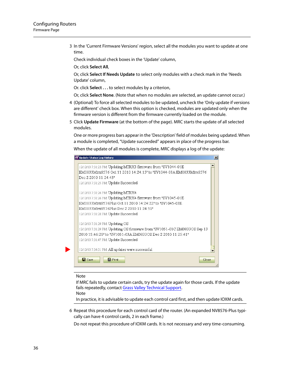 Grass Valley MRC v.1.2 User Manual | Page 46 / 186