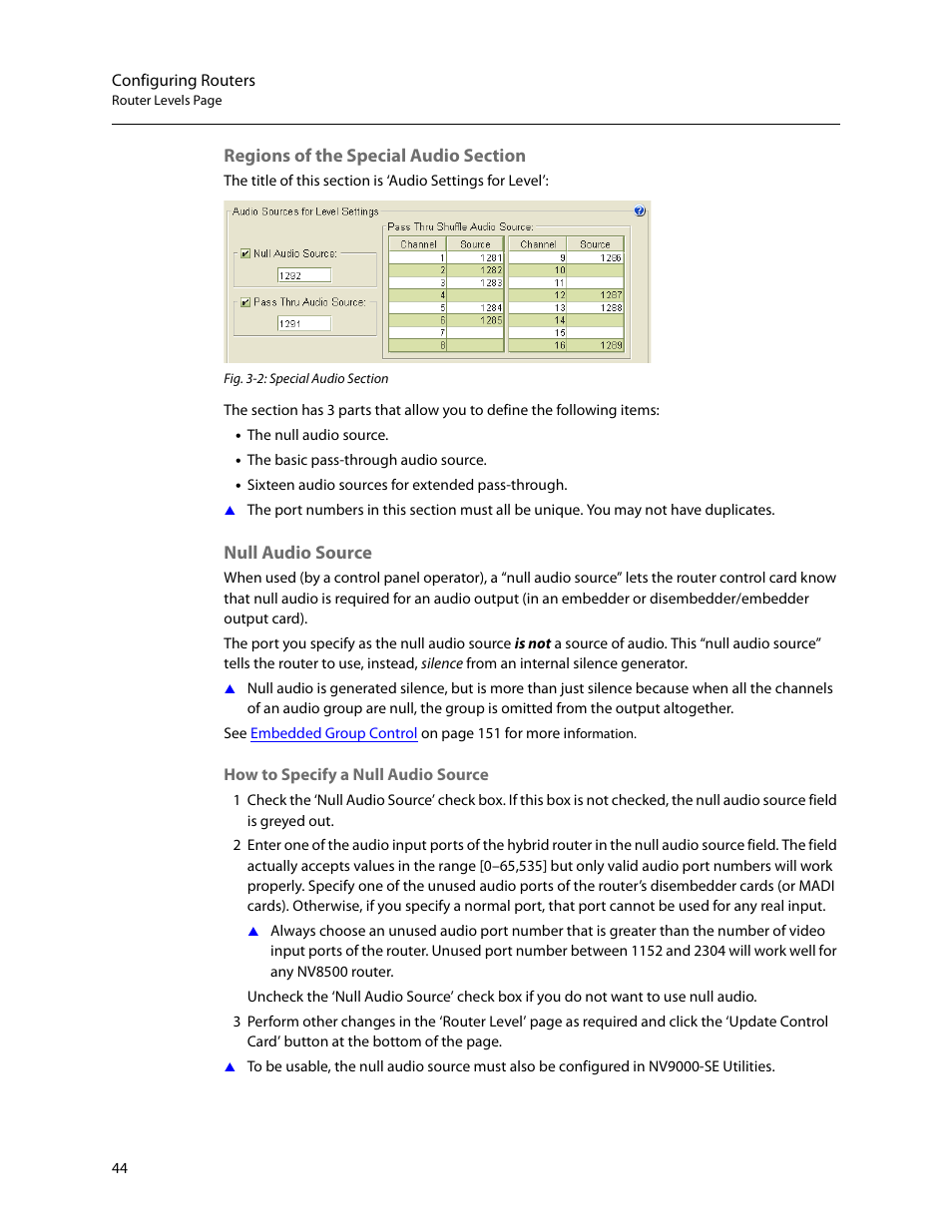 Grass Valley MRC v.1.2 User Manual | Page 54 / 186